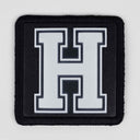 H Logolu Siyah Patch