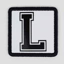 L Logolu Beyaz Patch