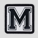 M Logolu Beyaz Patch