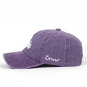 Paris Nakışlı Yıkamalı Şapka