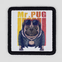 Mr Pug Logolu Patch