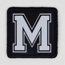 M Logolu Siyah Patch