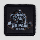 No Pain No Gain Logolu Patch