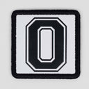 0 Logolu Beyaz Patch